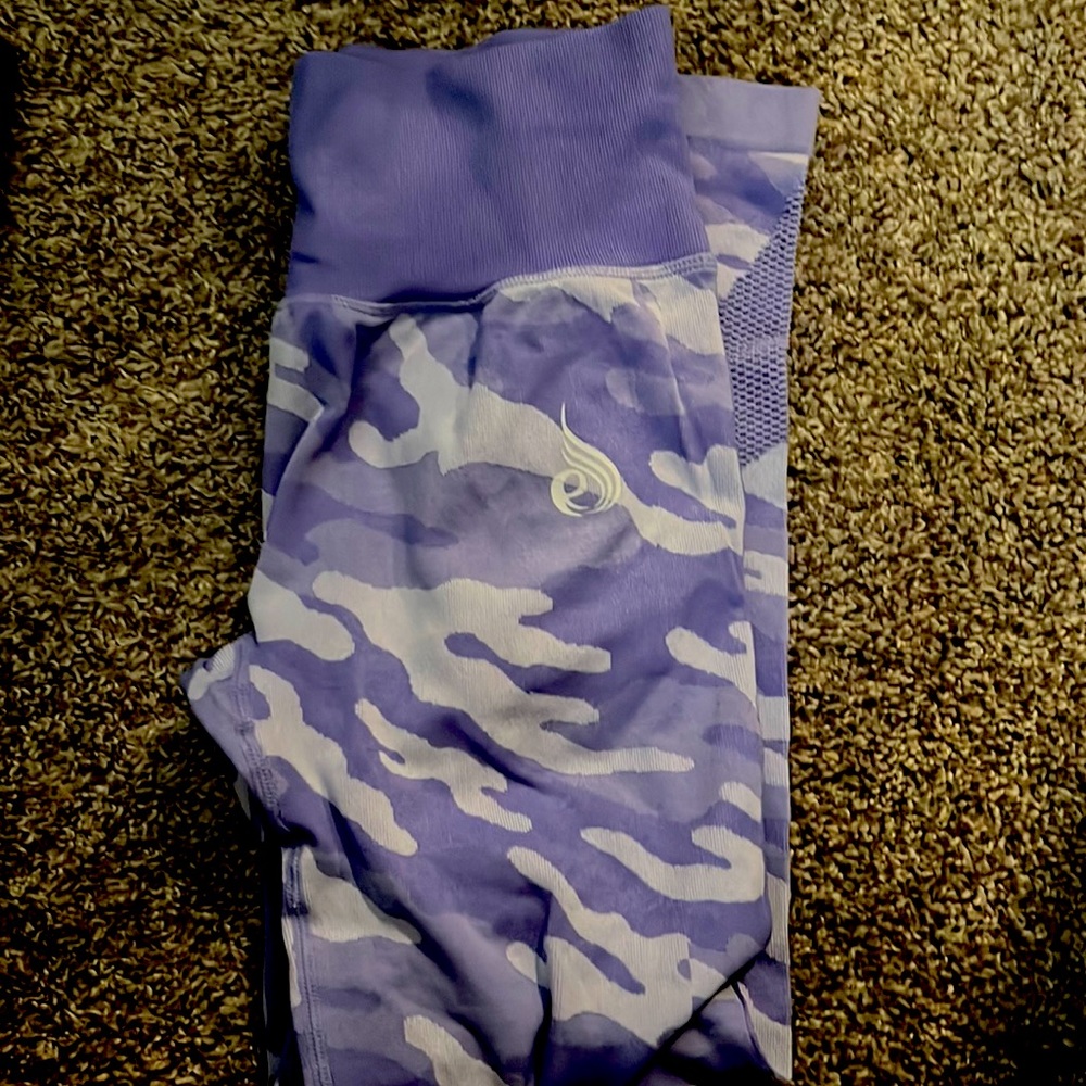 Ryderwear purple camo pants